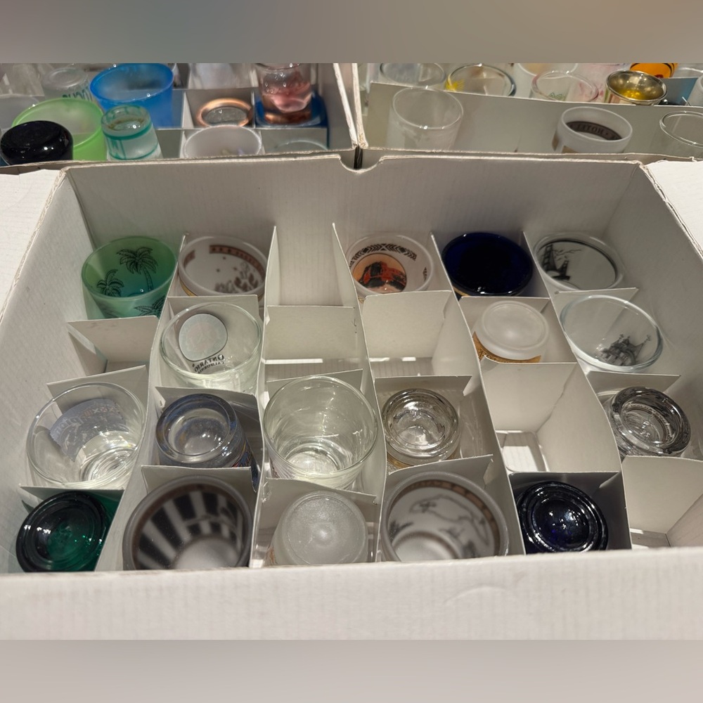 10 Shot Glasses for $10!! - Colorful Shot Glass Collection - Picture 4 of 4